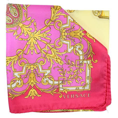 versace kopf kleber|Versace foulard scarf.